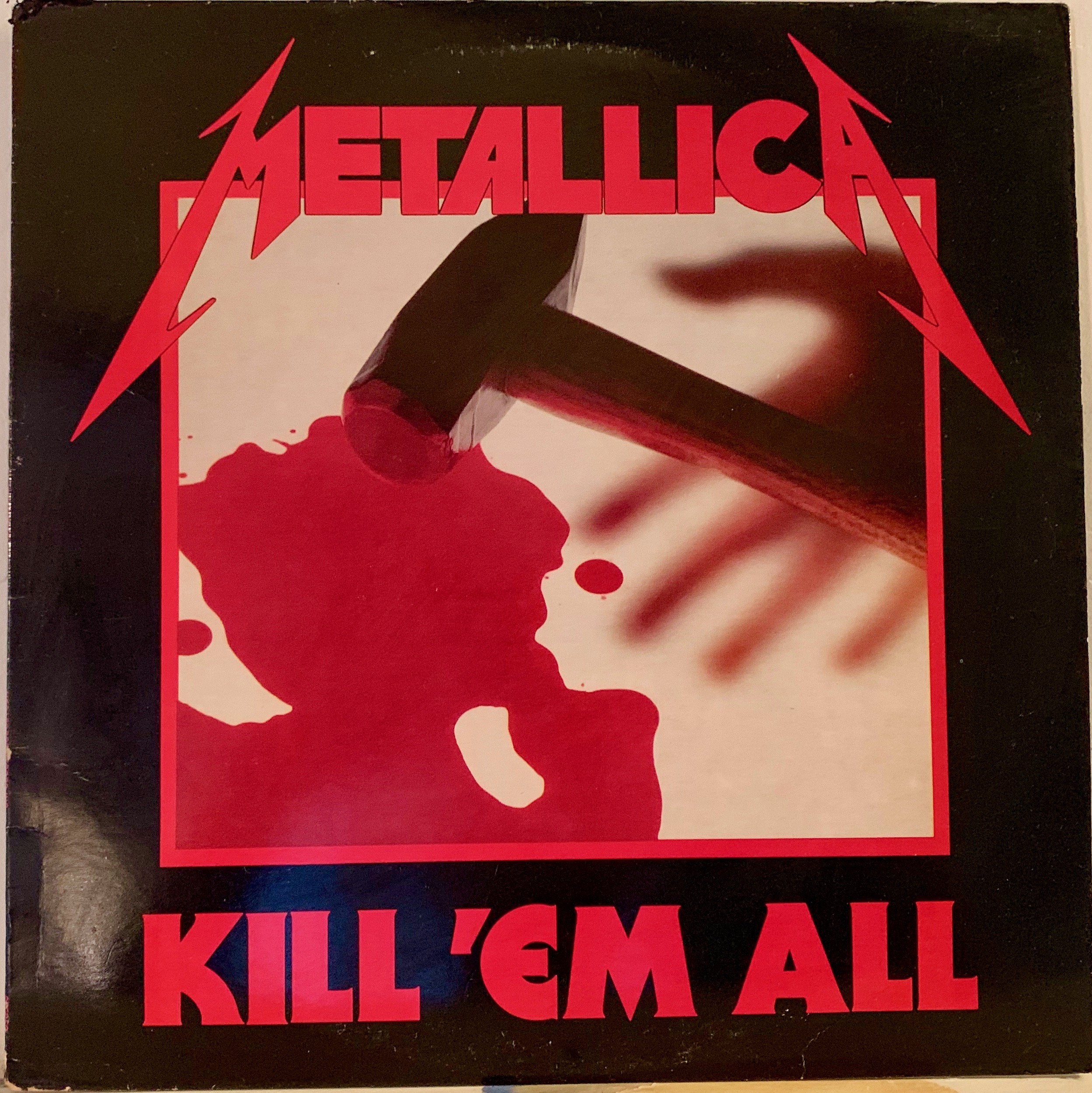 METALLICA - KILL 'EM ALL 1983 LP US 1ST PRESS MEGAFORCE