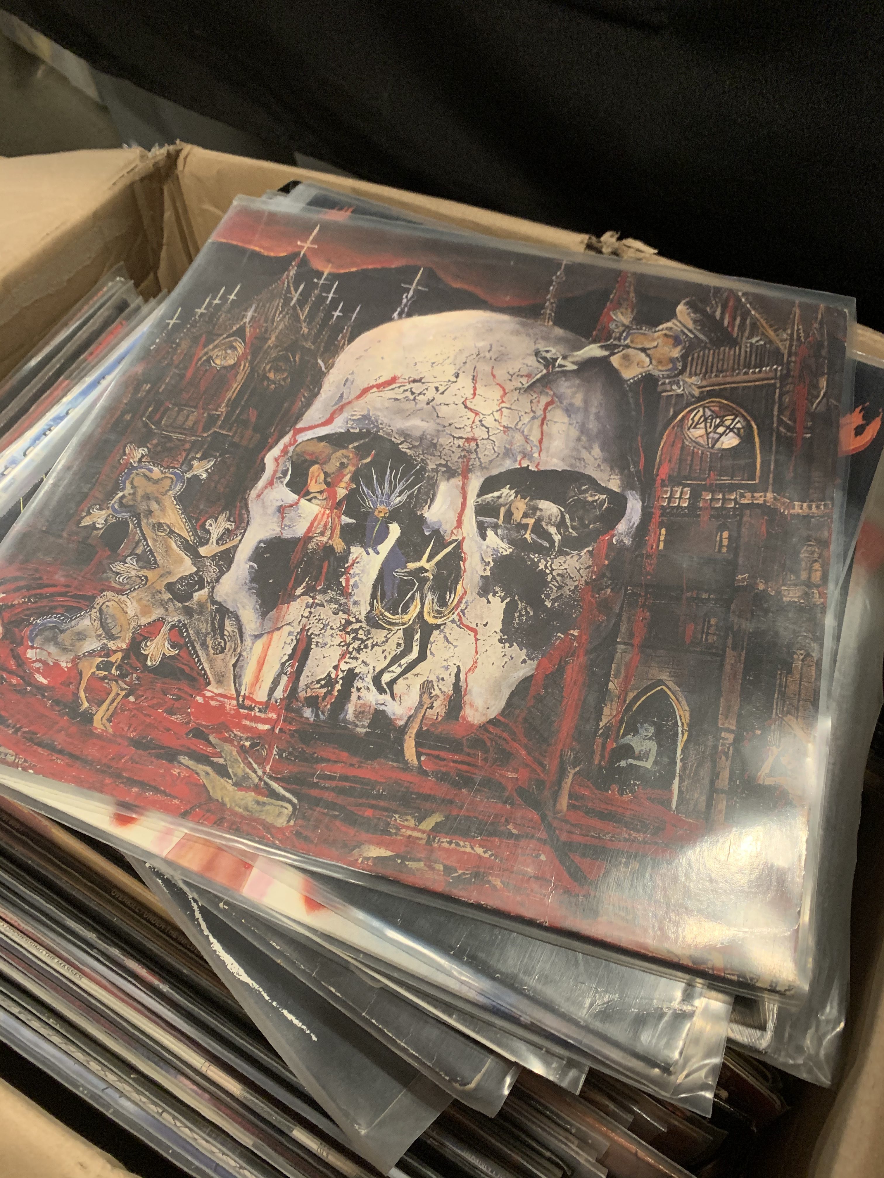 Rare 80s Thrash Metal Vinyl Collection I Just Bought From