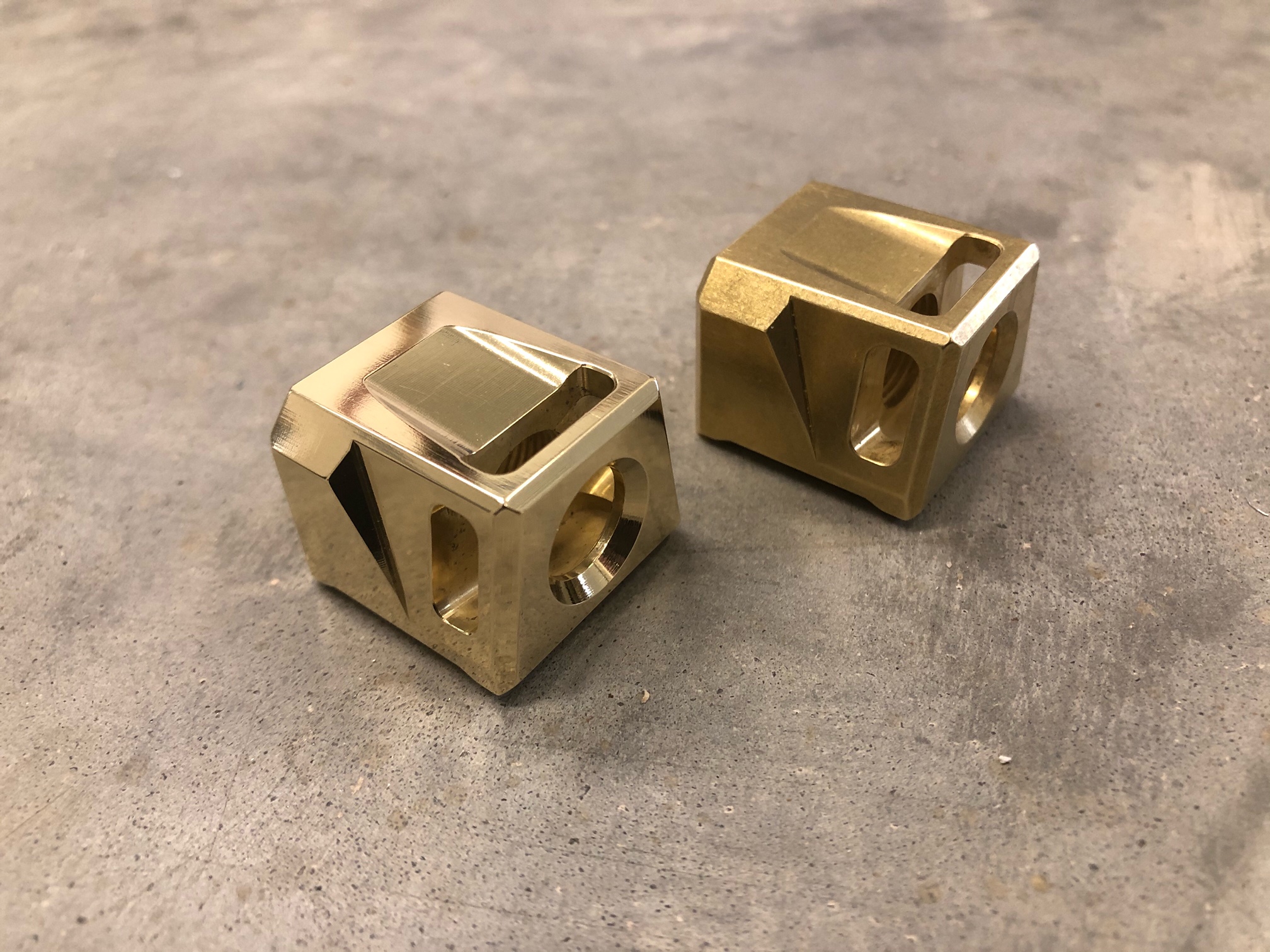Accessories – The Guantlet Compensator V2 (Made of Brass) – 9MM 