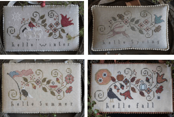 Hello: Winter, Spring, Summer, Fall by Plum Street Samplers