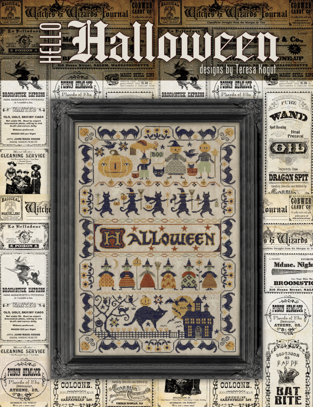 Hello Halloween by Teresa Kogut's Creative Whims – Threaded Needle