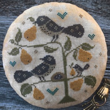 Little Pear Tree Pinkeep by Scattered Seed Samplers