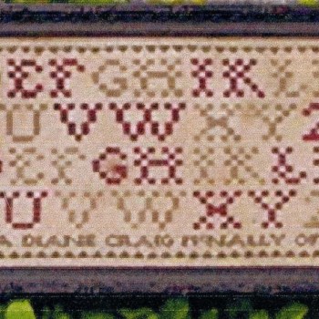 My Lesson Complete by Homespun Sampler