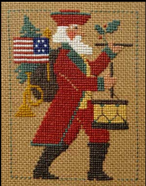 2002 Santa by The Prairie Schooler – Threaded Needle
