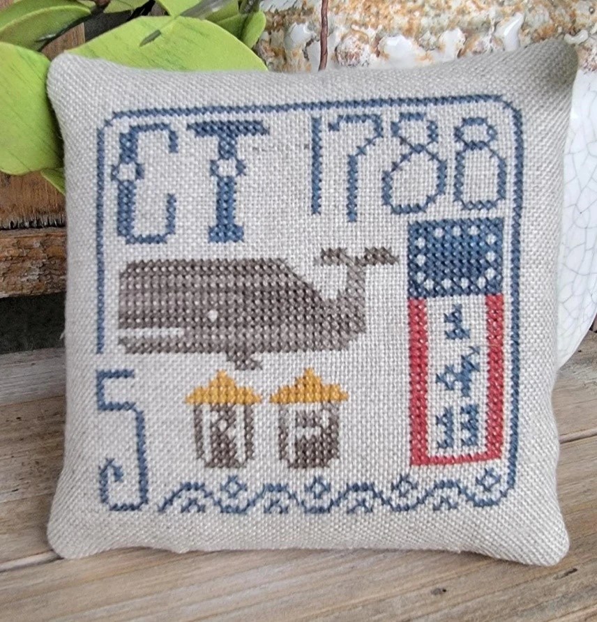 Statehood Splendor: Connecticut by Thread Milk Design