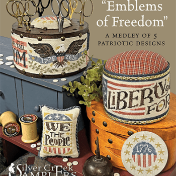 NEEDLEWORK MARKETPLACE: Emblems of Freedom by Silver Creek Samplers