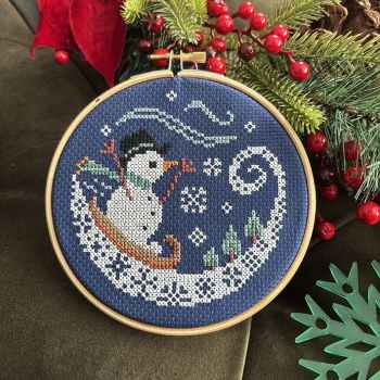 NEEDLEWORK MARKETPLACE Frosty's Fun by Love Poppet