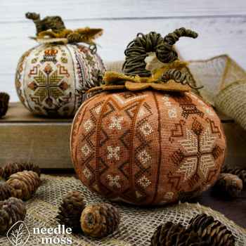 NEEDLEWORK MARKETPLACE: Hello, Pumpkin by Needle & Moss