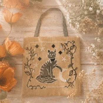 NEEDLEWORK MARKETPLACE: Midnight Cat by The Snowflower Diaries