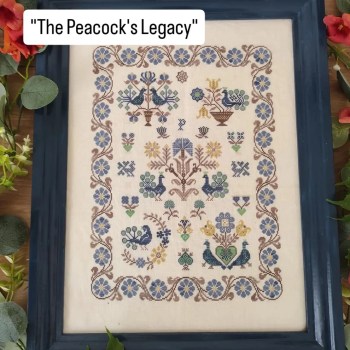 NEEDLEWORK MARKETPLACE The Peacock's Legacy by Vintage Tulip Design