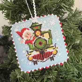 NEEDLEWORK MARKETPLACE Santa's Express by December Stitches