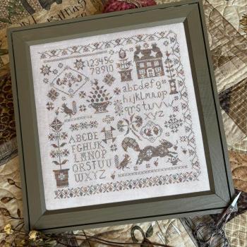 NEEDLEWORK MARKETPLACE Sassy Squirrel Sampler by Pansy Patch Quilts & Stitchery