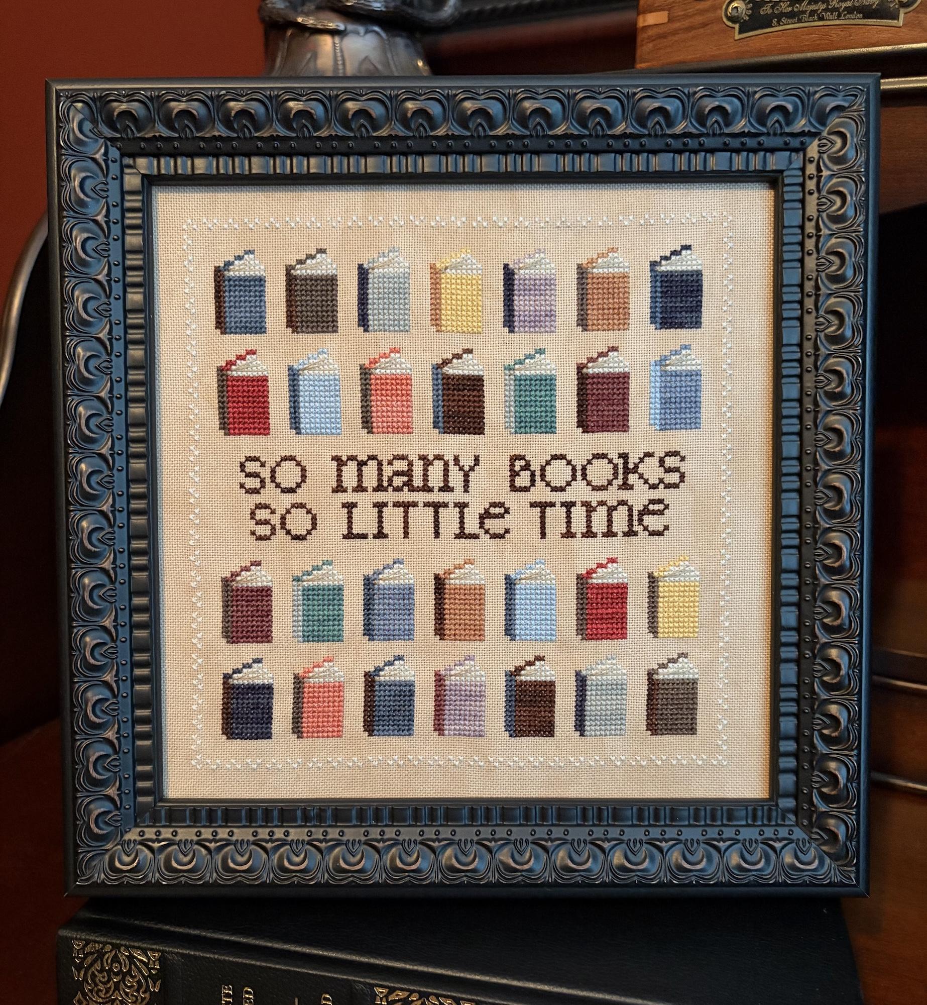 NEEDLEWORK MARKETPLACE: So Many Books by Sweet Wing Studio