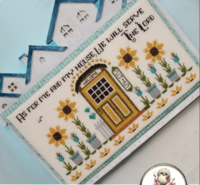 NEEDLEWORK MARKETPLACE: Sunflower Cottage by Kiralyn's Needlearts