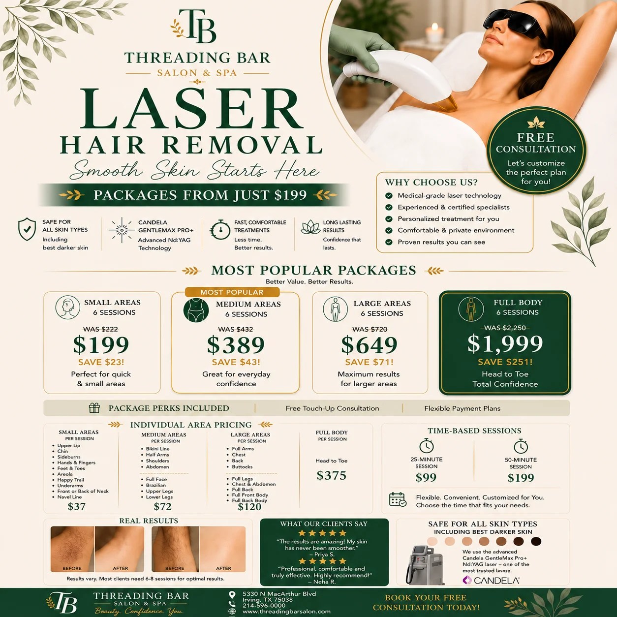 laser hair removal Irving
