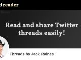 Jack Raines S Threads Thread Reader App