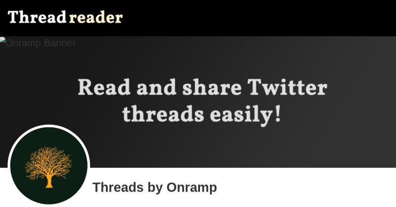 Onramp Academy S Threads Thread Reader App - Sunset Design Collection - 8K Quality