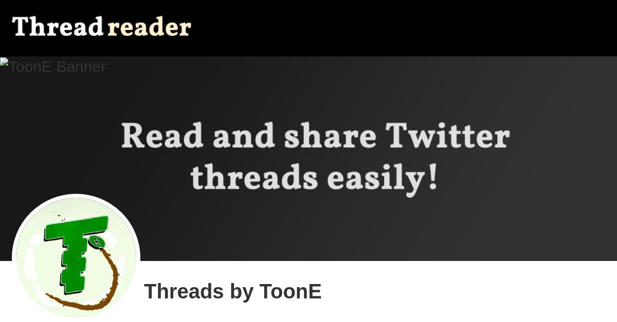 ToonEs Threads – Thread Reader App