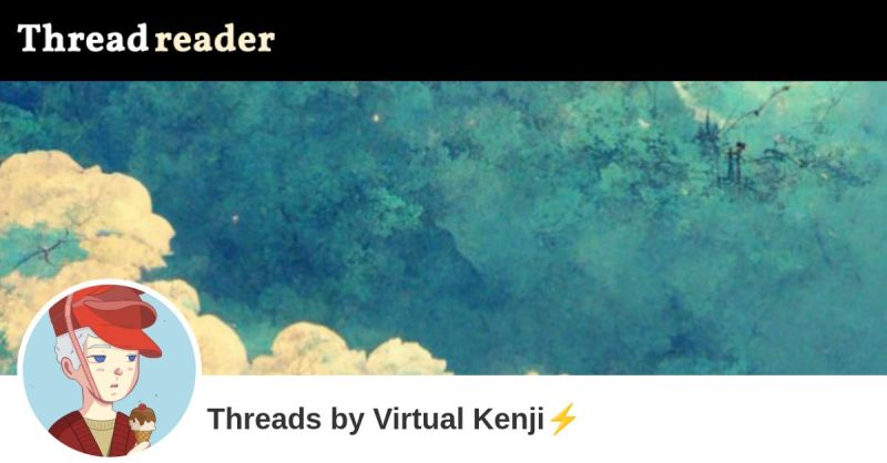Virtual Kenji Virtualkenji Twitter - Colorful Design Collection - Desktop Quality