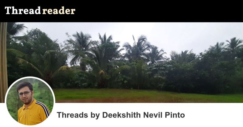 Deekshith Nevil Pinto S Threads Thread Reader App - Premium Colorful Image - Mobile