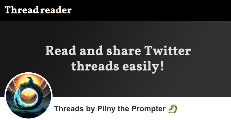 Thread By Elder Plinius On Thread Reader App Thread Reader App - Dark Background Collection - Ultra HD Quality