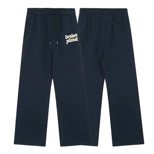 Broken Planet Dark Navy Baggy Jogger