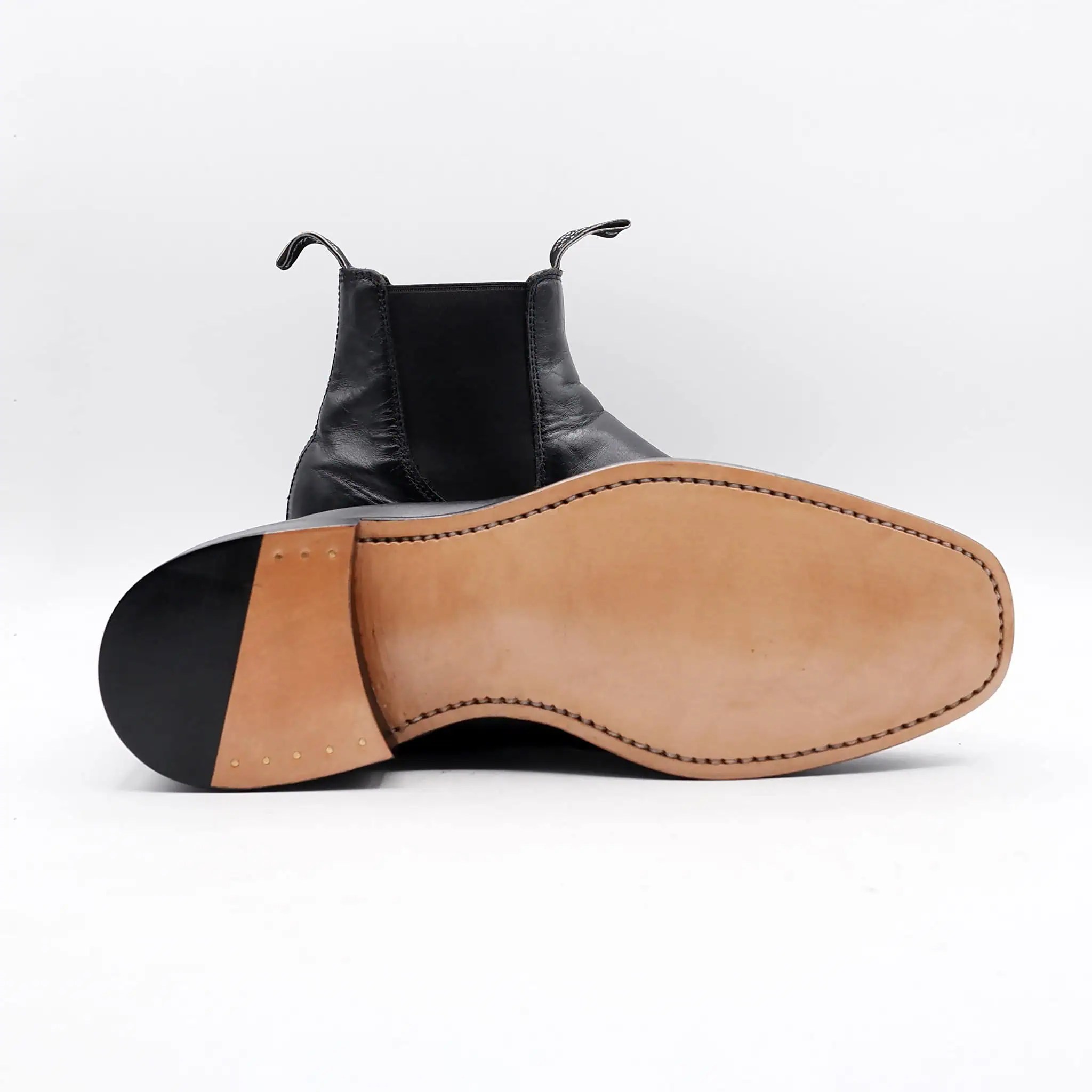LEATHER ALL SOLES – Plan B (Blake Open)