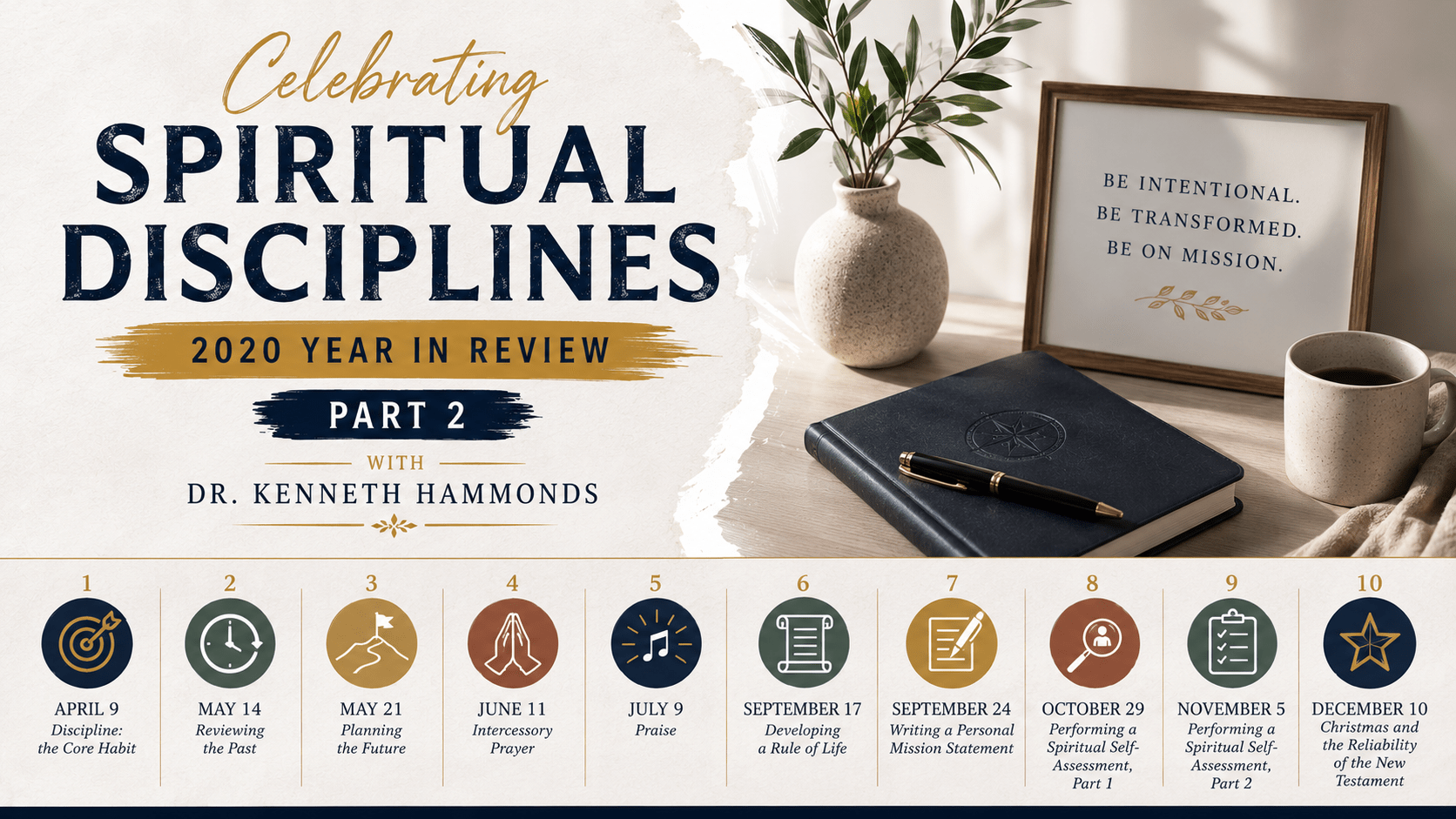 Celebrating Spiritual Disciplines: 2020 Year in Review, Part 2
