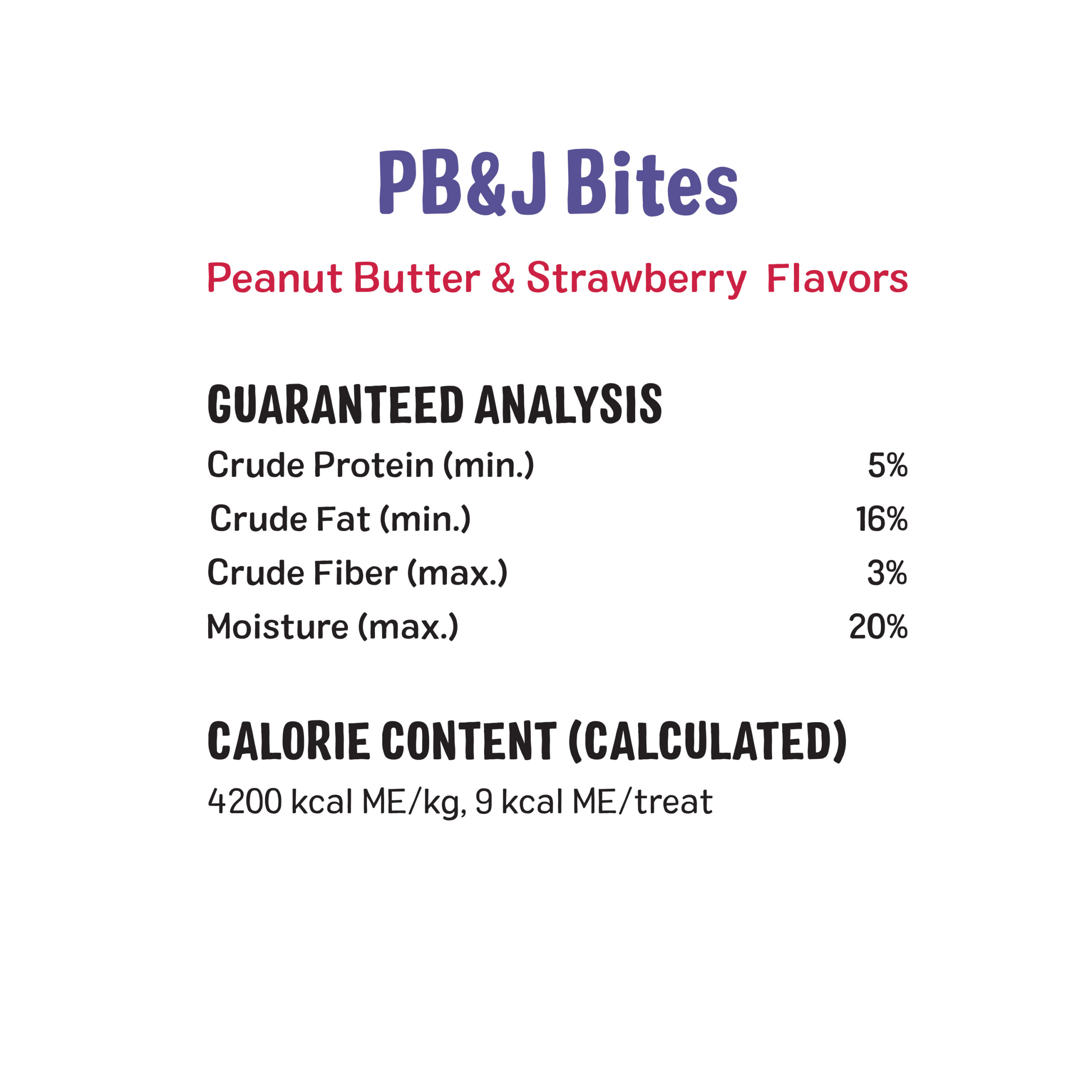 PB&J Bites®, 13oz - Three Dog Bakery