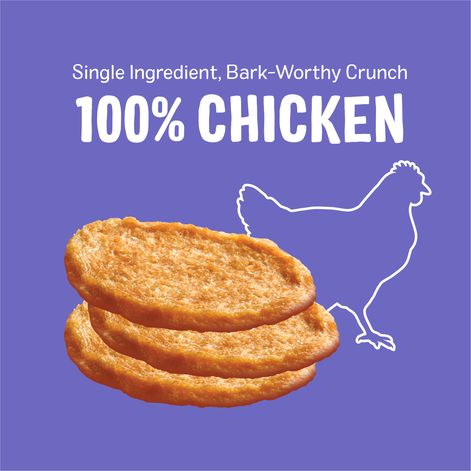 Bark'n Crunch!™ Original Chicken Chips, 15oz - Three Dog Bakery