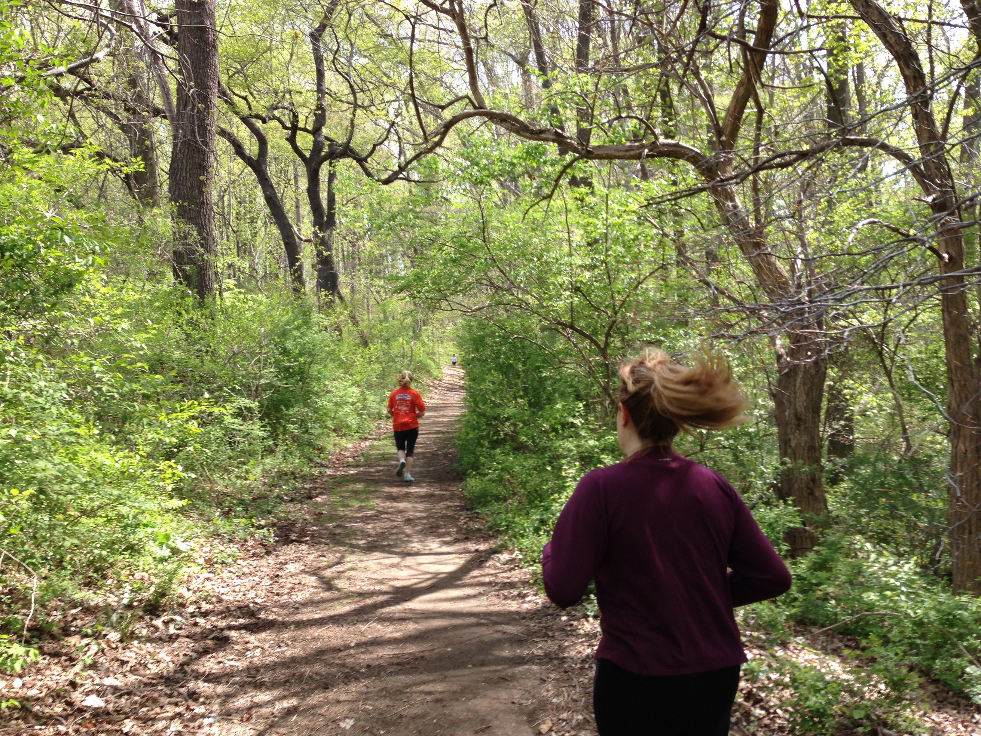 and on to the trail...