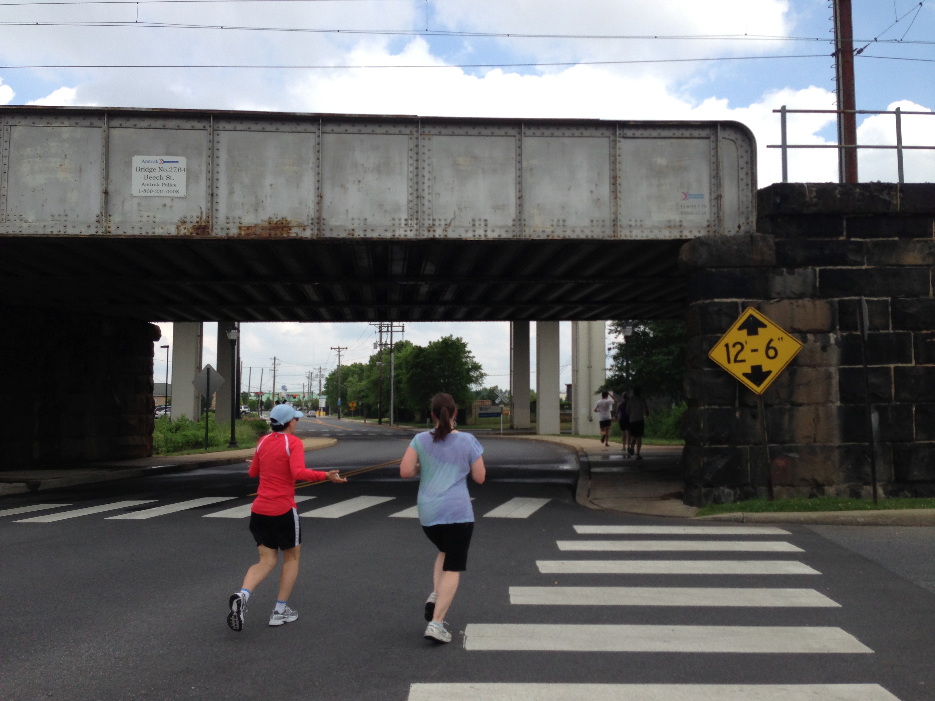 Amtrak bridge