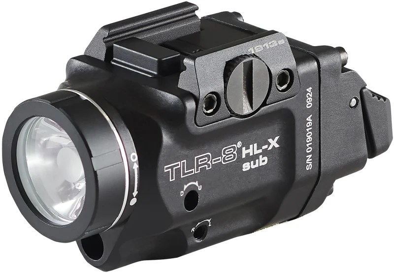 Streamlight TLR-8 HL-X SUB USB 1000L M1913 RAIL MOUNTED LIGHT|RED LASER