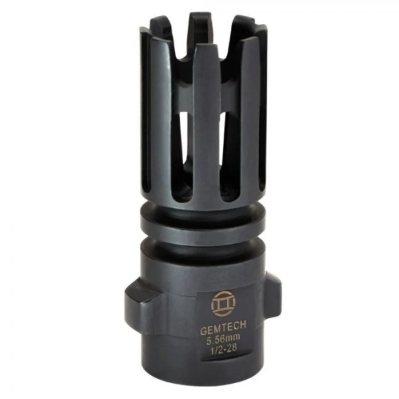 Gemtech QUICKMOUNT 5.56MM CC FH 1/2-28 12145 | CARBON CUTTING FLSHDR