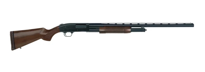 Mossberg 500 FIELD RETRO 12/28 3″ BL/WD 500 RETROGRADE FIELD