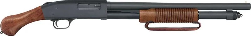 Mossberg 590 NIGHT STICK 12/18 3″ BL/WD 6 SHOT