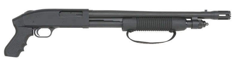 Mossberg 590 CRUISER 12/18.5 BL/SY 3″ PISTOL GRIP | 6+1
