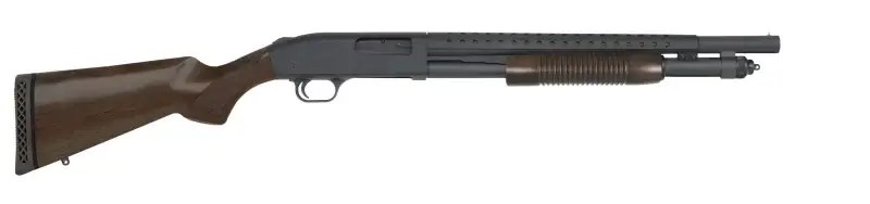 Mossberg 590 RETRO 12/18.5 PARK/WD RERTOGRADE SERIES