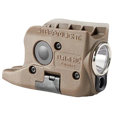 Streamlight TLR-6HLG G42/43 300LM FDE LSR TACTICAL LIGHT W/GREEN LASER