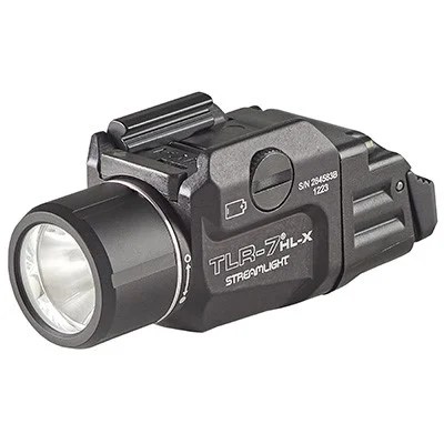 Streamlight TLR-7HLX 1000LM RAIL MNT BLK USB WEAPON LIGHT