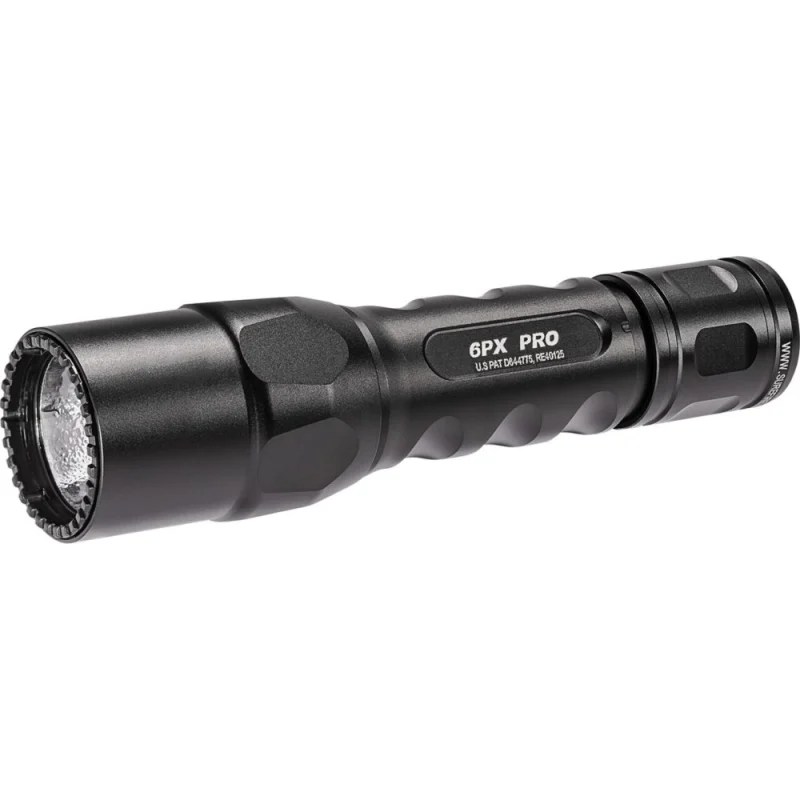 SureFire 6PX PRO 15/600LU BLK DUAL ALUM 6PX-D-BK | DUAL OUTPUT