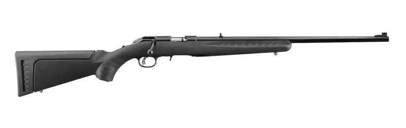 Ruger AMERICAN 17HMR BL/SY 22″ 8311