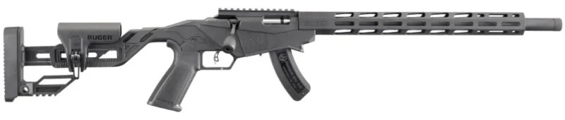 Ruger PRECISION 22LR 18″ BLK 15+1 TB 8400 | THREADED BARREL | 1 MAG