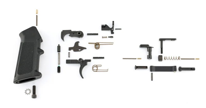 Ruger AR LOWER PARTS KIT GI TRIGGER 91002 | A2 PISTOL GRIP