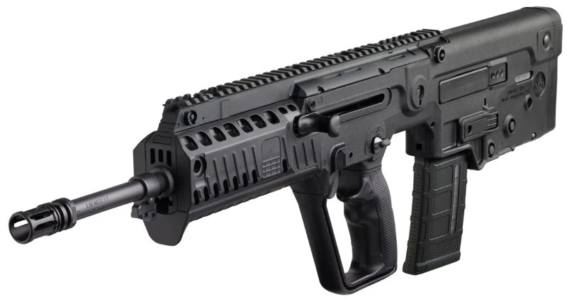 IWI – Israel Weapon Industries TAVOR X95 5.56 BLK 18″ 30+1 FLATTOP/BULL PUP/BUIS W/TRITM