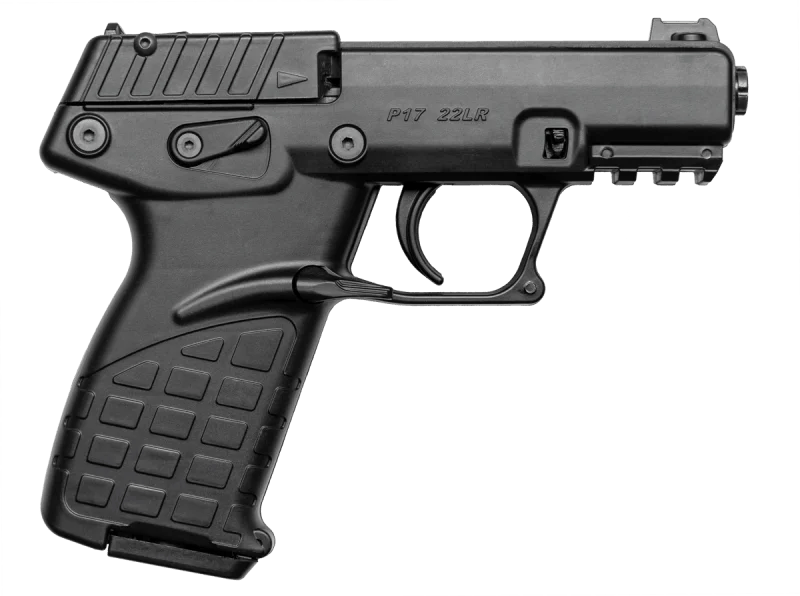 Keltec P17 22LR 16+1 BLK/BLK TB BLACK SLIDE/BLACK FRAME