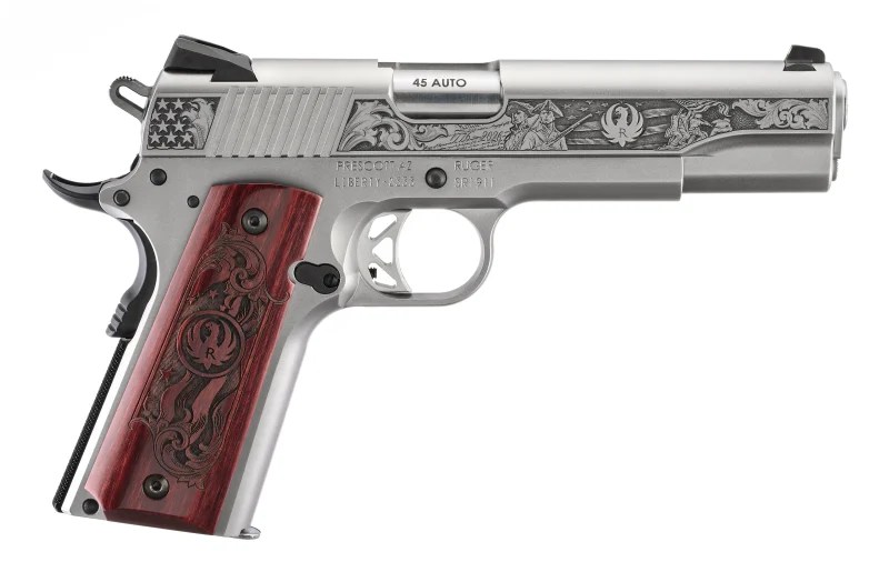 Ruger SR1911 45ACP 250TH SS/WD 5″ 16707