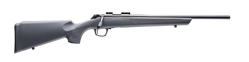 CVA CASCADE 22LR BL/GRY 18″ TB 1/2X28
