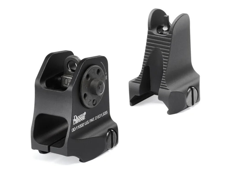 Daniel Defense FRONT/REAR SIGHT COMBO BLK 19-088-09116