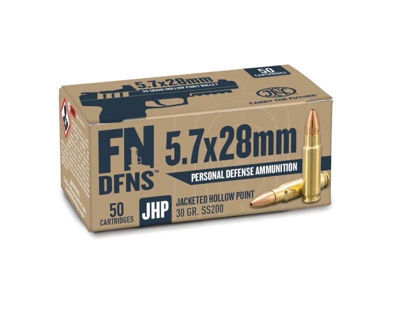 FN AMMO 30GR 5.7 JHP 500RD CASE SS200